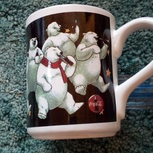 Coke Polar Bears mug